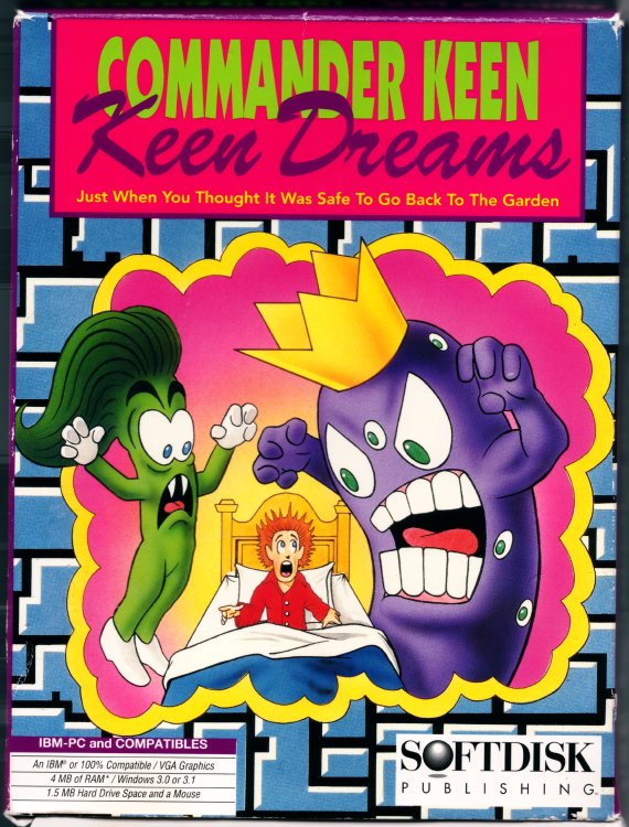 Commander Keen: Keen Dreams box